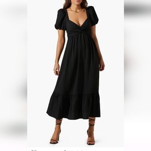 ASTR The Label Black Dress